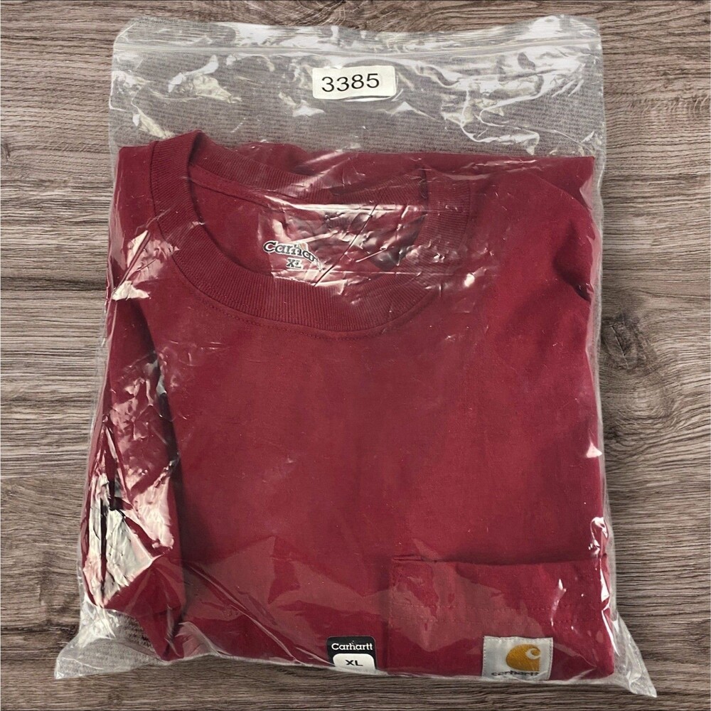 Carhartt Men's Size Small K87 Loose Fit Heavyweight Pocket Tee T-Shirt - Picture 12 of 15